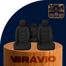 Funda Universal Veltrax Completa para Auto en Cuero Legítimo +3 REGALOS: Alfombras Automotrices