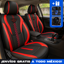 Funda Deluxe para Asiento de Auto en Piel Genuina Universal +REGALO: Alfombra Completa