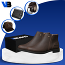 Kit Bota Zavu Casual Ortopédica de Hombre en Cuero Legítimo +3 REGALOS: Cinturón, Gorra y Billetera