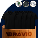 [Paga 3, Lleva 5] Kit de Camisas Polo de Seda Hielo + REGALOS: 3 Bermudas, Gafas de Sol y Reloj