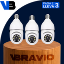 [Llevá 3 Pagá 2] Cámara de Seguridad Full HD Inalámbrica con Sensor de Movimiento y Visión Nocturna WIFI