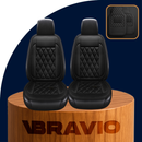 Capa Completa Automotriz Universal Supreme en Cuero Legítimo y AirBag + REGALOS: Alfombra